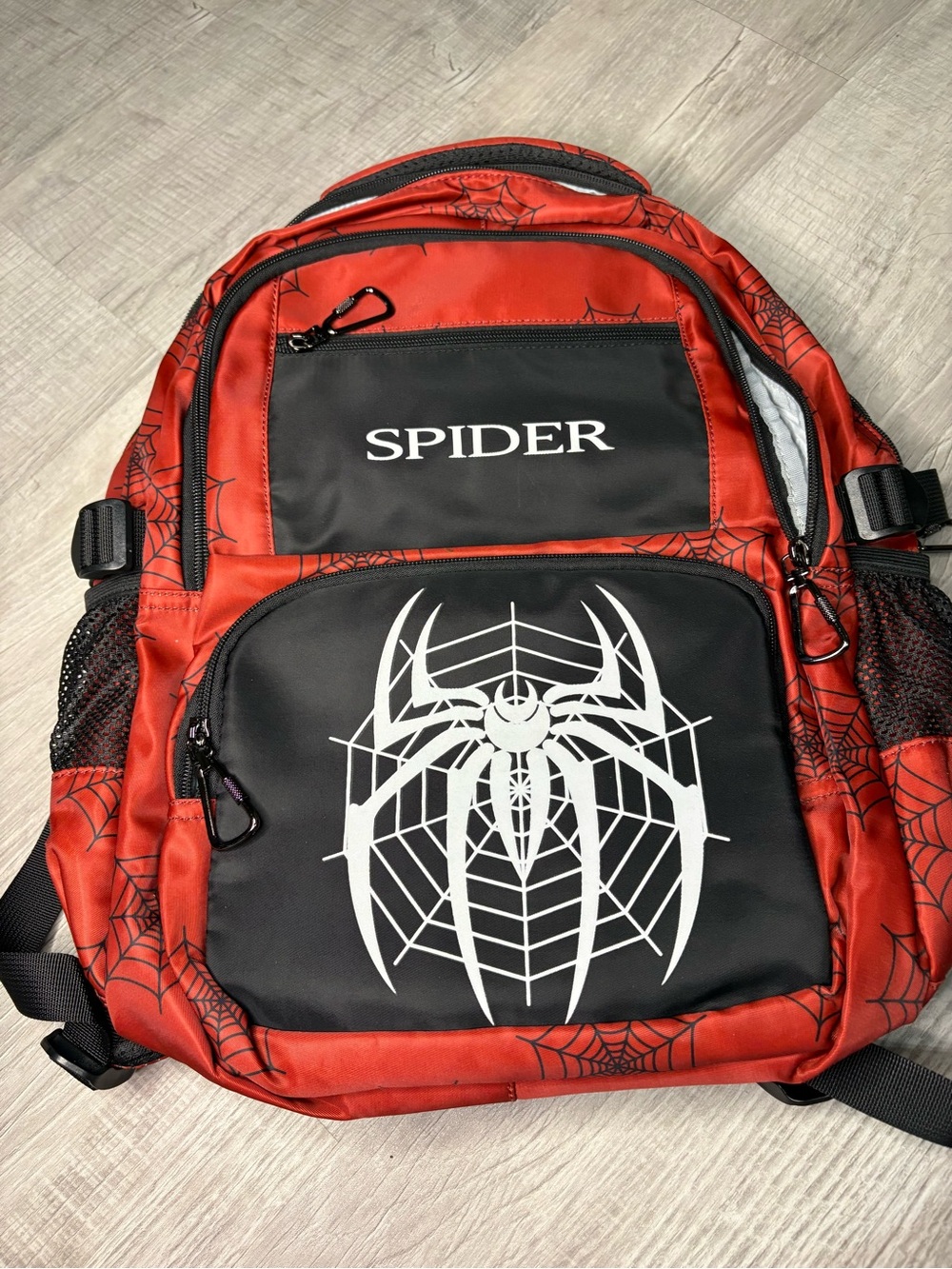 Red & Black Men's Backpack -